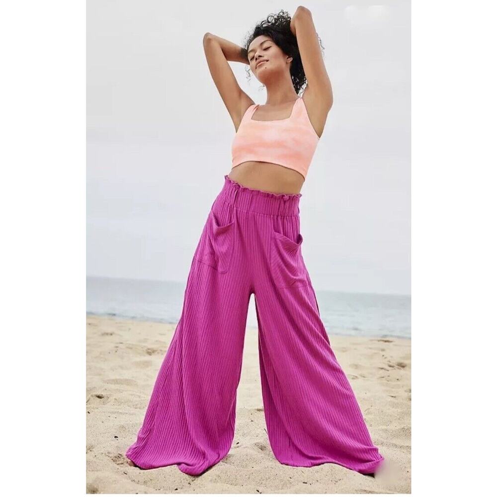 FP Movement Purple Wide Leg Pants